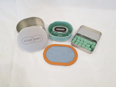 The Super Shaver Combo with the Razor Rinser® 2.0, Razor Strop and Shave Bombs